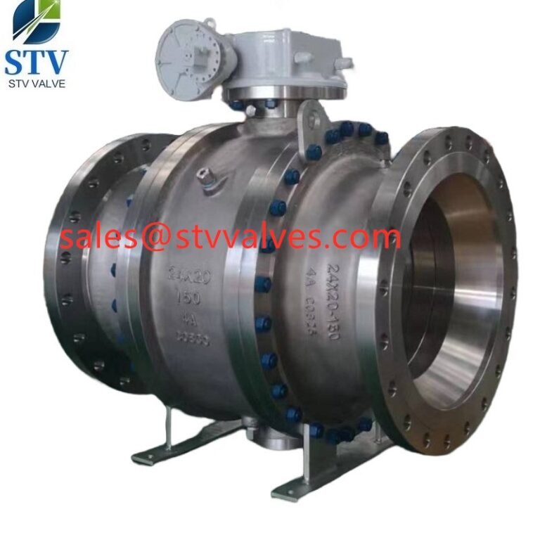 ASTM A890 4A Ball Valve NPS 24 Inch 150 LB API 6D RF China Valve