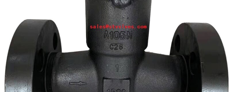 China 1500LB Integral Flanged Check Valve