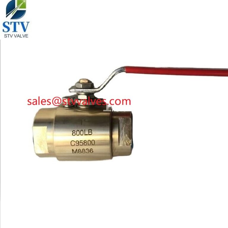 C95800 2PC Ball Valve,800LB,DN25,NPT End - China Valve Manufacturer | STV