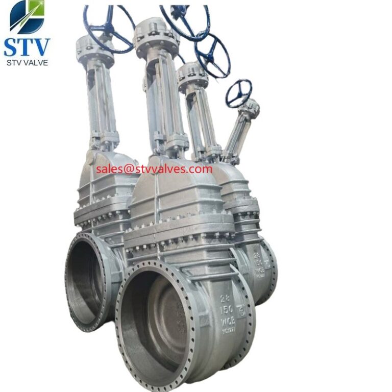 28 Inch API 600 Flanged Gate Valve, WCB,ANSI 150lb,Gear Box OP - China ...