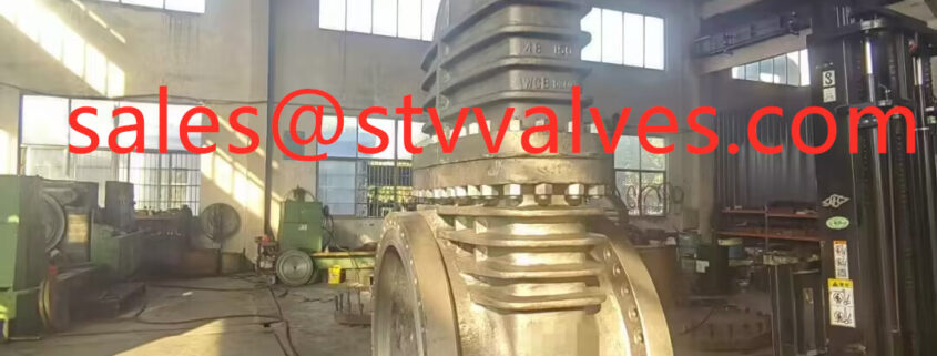 China 48 Inch Cast Steel Gate Valve Manufacture