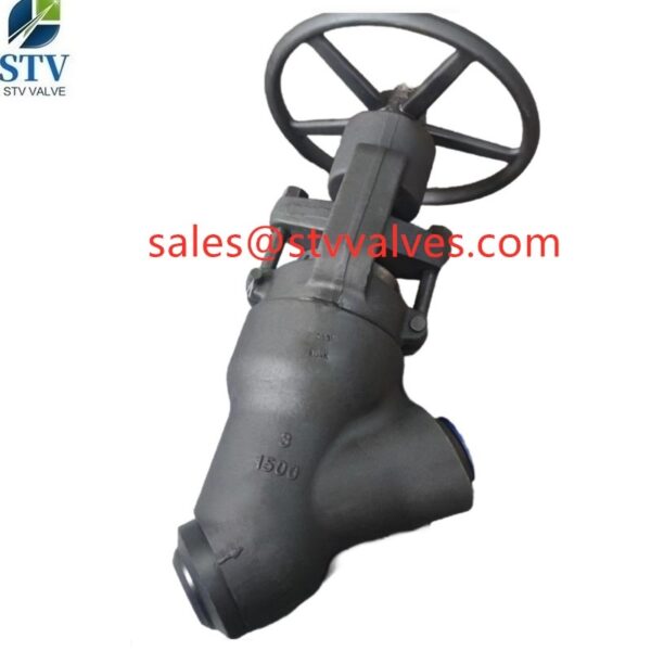 China PSB Y Type Forged Globe Valve Manufacture