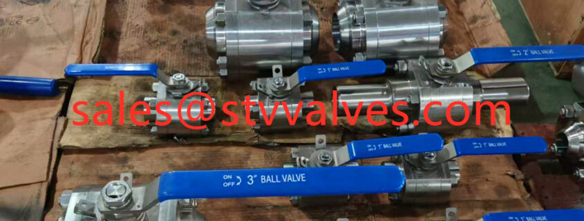 China 3 Inch 800LB Ball Valve Manufacture