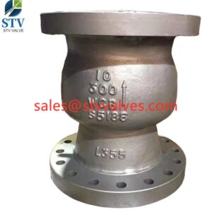 China 300LB Axial Flow Check Valve, Manufacture