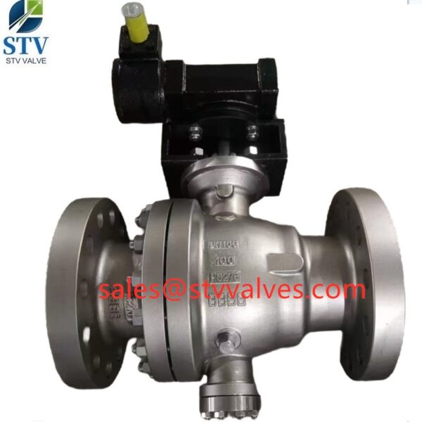 HC276 Trunnion Mounted Ball Valve Factory.