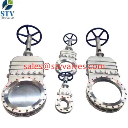 China Non Rising Stem Knife Gate Valve